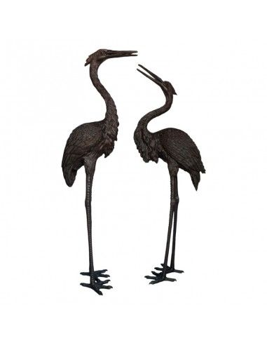 FIGURAS GARZA BRONCE 1.93 y 1.96 cm