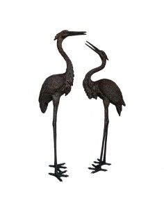 FIGURAS GARZA BRONCE 1.93 y... 2