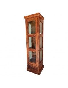 VITRINA MADERA-VIDRIO 180x51 2
