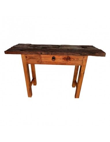 CONSOLA MADERA PRIMITIVA 79x111