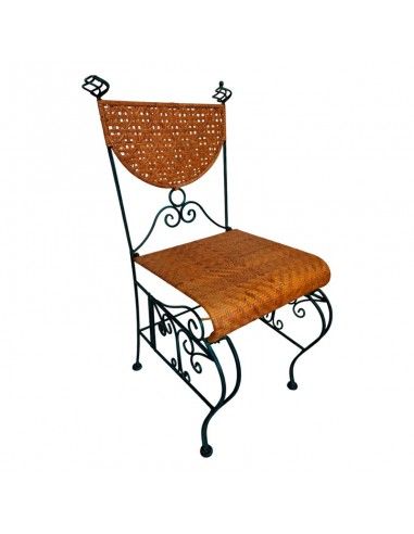 SILLA FORJA-RATAN 93x47 set de dos