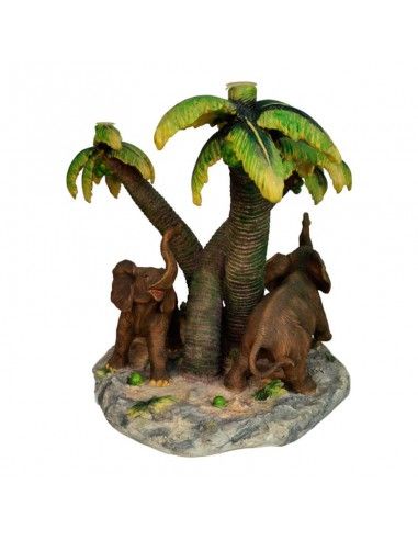 MESA CENTRO FIGURAS ELEFANTES 54x80