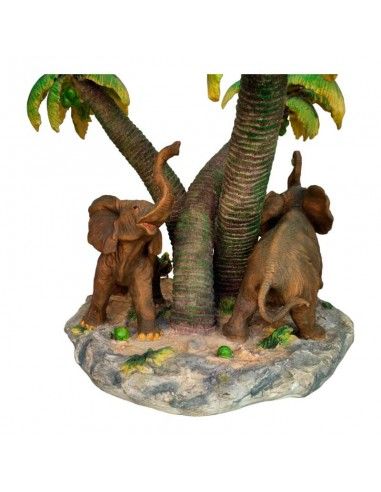 MESA CENTRO FIGURAS ELEFANTES 54x80