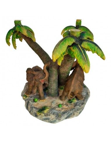 MESA CENTRO FIGURAS ELEFANTES 54x80
