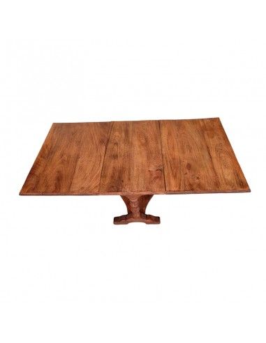 MESA CENTRO PLEGABLE MADERA 48x155