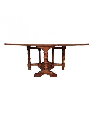 MESA CENTRO PLEGABLE MADERA 48x155