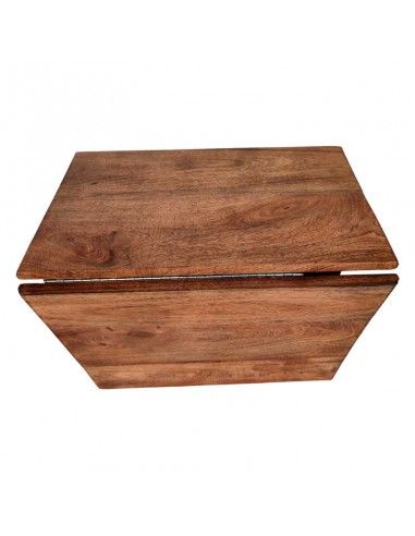 MESA CENTRO PLEGABLE MADERA 48x155