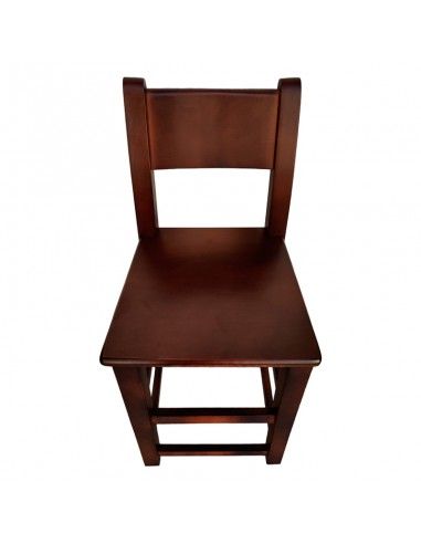 TABURETE ALTO MADERA NOGAL 89x36