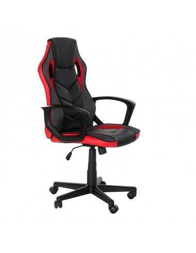 SILLA PU METALGAMER RUEDAS NEGRO 117x61