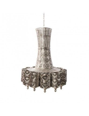 LAMPARA DE TECHO METAL ARABE
