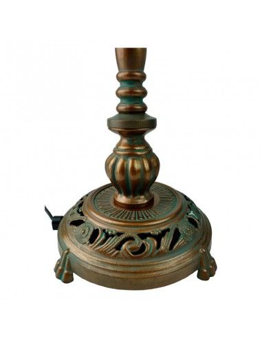 LAMPARA DE SOBREMESA ANTIGUA 39x17