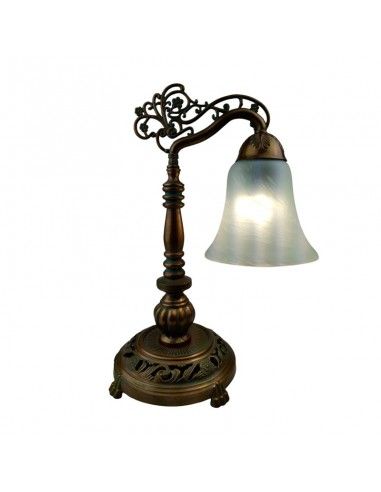 LAMPARA DE SOBREMESA ANTIGUA 39x17