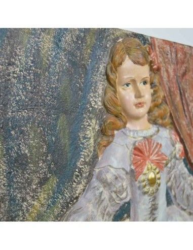 CUADRO DE MENINAS EN RELIEVE