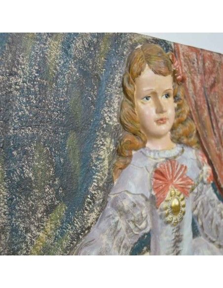 CUADRO DE MENINAS EN RELIEVE