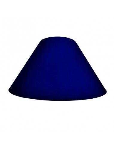PANTALLA CÓNICA BURDEOS - AZUL E-27...