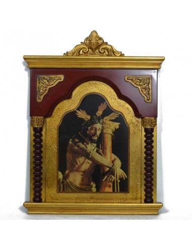 CUADRO SANTO CRISTO EN LA COLUMNA DE ESTEPA