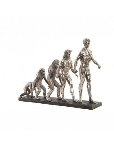 FIGURA EVOLUCION HOMBRE CROMADO 42x55