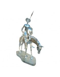 FIGURA DON QUIJOTE PLATA... 2
