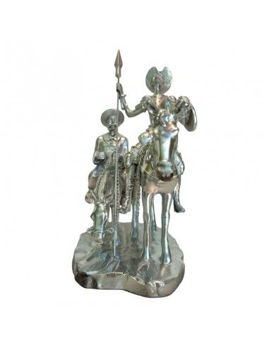 FIGURA DON QUIJOTE Y SANCHO PANZA 28x20
