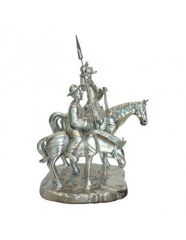 FIGURA DON QUIJOTE Y SANCHO PANZA 28x20