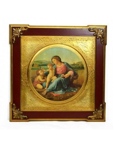 CUADRO VIRGEN LA BELLA JARDINERA