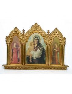 CUADRO CON IMAGEN DE VIRGEN