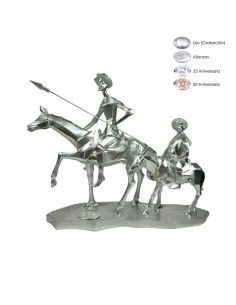 FIGURA DON QUIJOTE Y SANCHO...