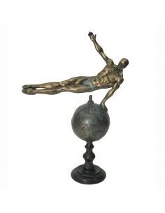 FIGURA HOMBRE GIMNASTA 39x27 2
