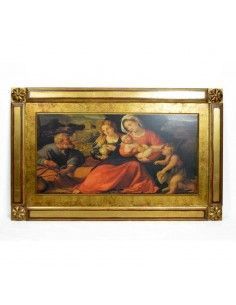 CUADRO CON IMAGEN DE VIRGEN