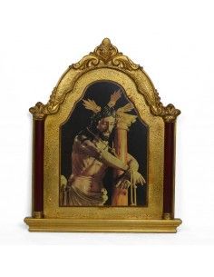 CUADRO SANTO CRISTO EN LA COLUMNA DE ESTEPA