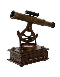 FIGURA TELESCOPIO METAL...