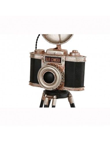 CAMARA NEGRO DECORACION METAL 37x15