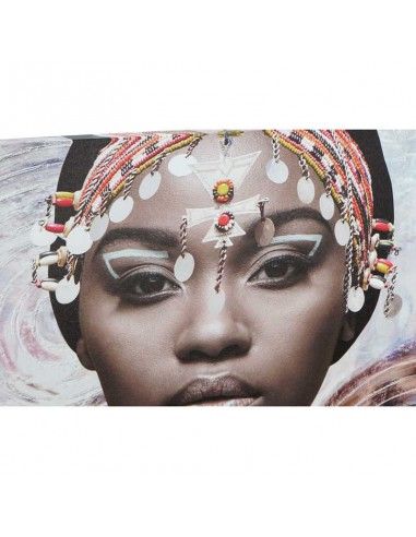 CUADRO MUJER AFRICANA 70x50 set de tres