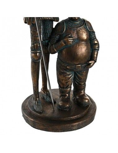 FIGURA DON QUIJOTE Y SANCHO PANZA 25x7