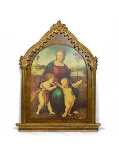 CUADRO DE LA VIRGEN DEL JILGUERO