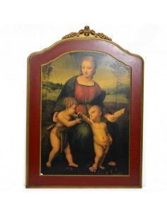CUADRO DE LA VIRGEN DEL JILGUERO