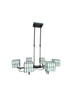 LAMPARA DE TECHO TIFFANY 6...