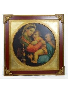 CUADRO DE LA VIRGEN DE LA SILLA