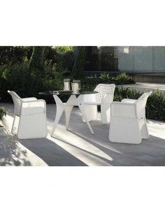 CONJUNTO DE JARDIN BLANCO