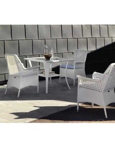 CONJUNTO DE JARDIN BLANCO