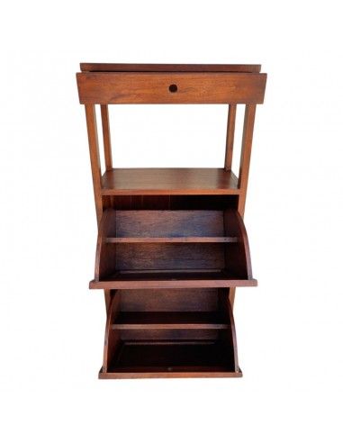 ZAPATERO MADERA DOS TRAMPONES 121x55.5