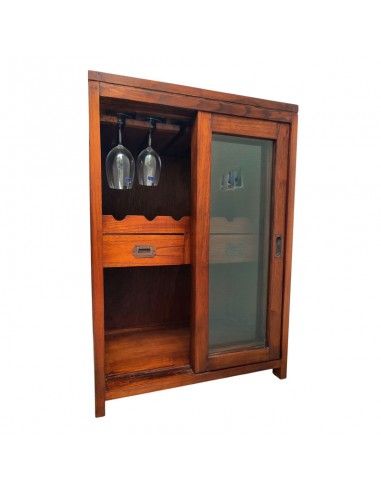 BOTELLERO RUSTICO MADERA 100x70