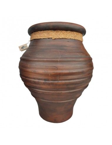 TINAJA CERAMICA Y ESPARTO 68x56