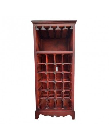 BOTELLERO MADERA RUSTICO 132x57