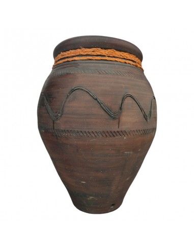 TINAJA CERAMICA Y ESPARTO 58x43