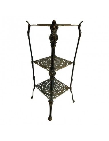 MESA AUXILIAR BRONCE ANTIGUA 71x28
