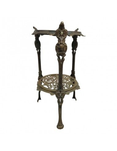 MESA AUXILIAR BRONCE ANTIGUA 46x26