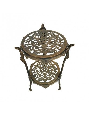 MESA AUXILIAR BRONCE ANTIGUA 46x26