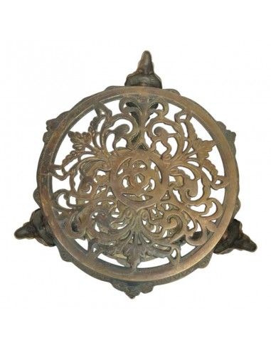 MESA AUXILIAR BRONCE ANTIGUA 46x26