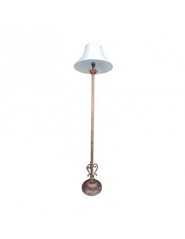 LAMPARA DE PIE PANTALLA BEIGE 182x46